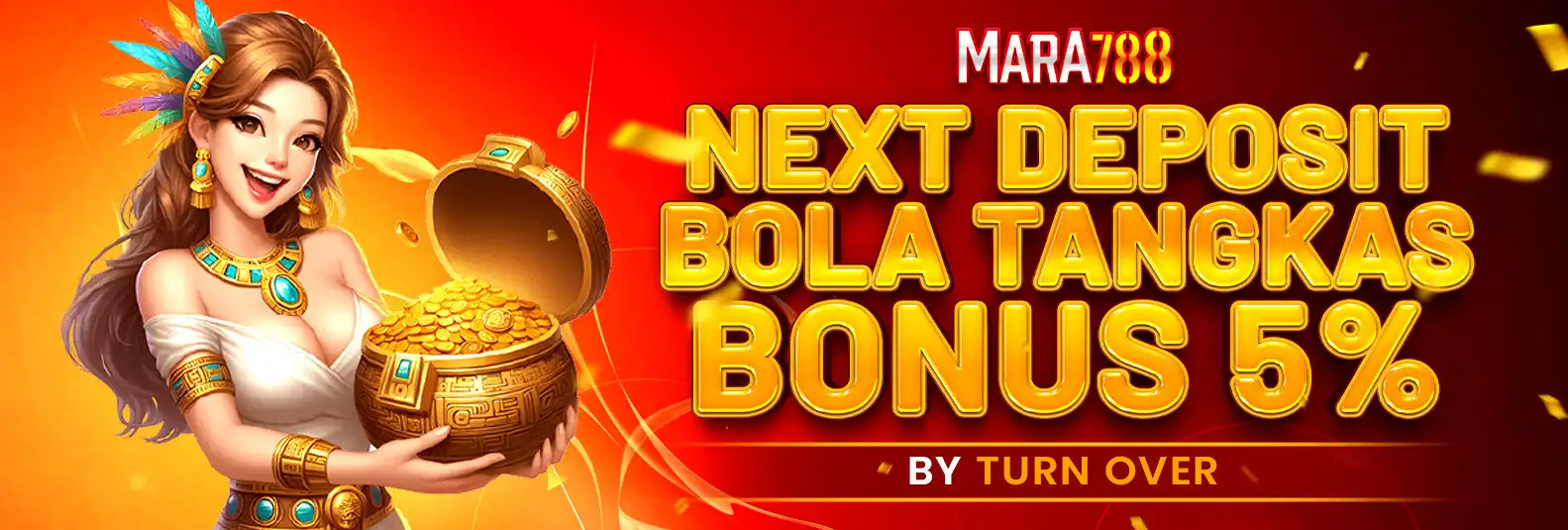 BONUS DEPOSIT 5% BOLA TANGKAS BY TURNOVER